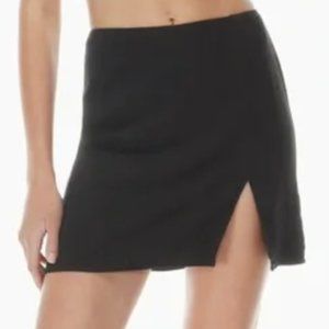 Brand new with tags! Aritzia Sunday Best Black Tatiana Mini Skirt, Size  0